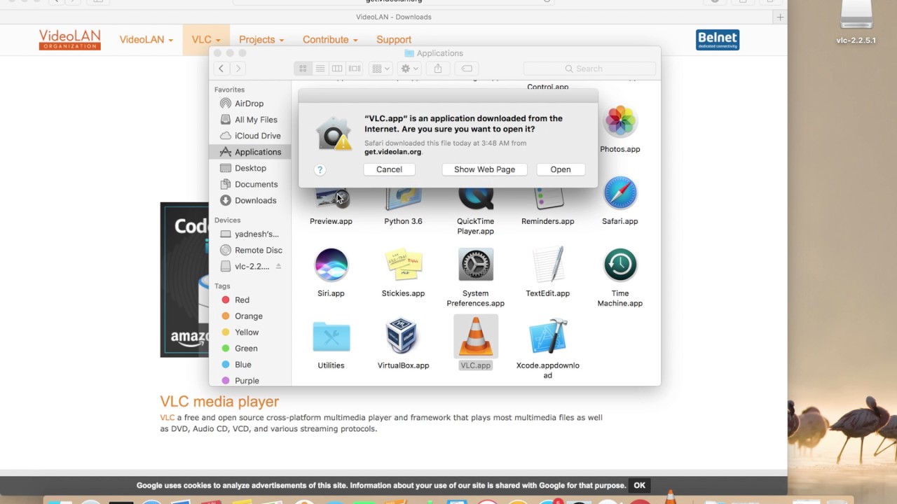 downloading vlc for mac